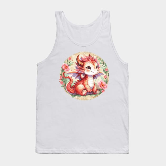 Year of the Dragon Baby 2024 Tank Top by Heartsake